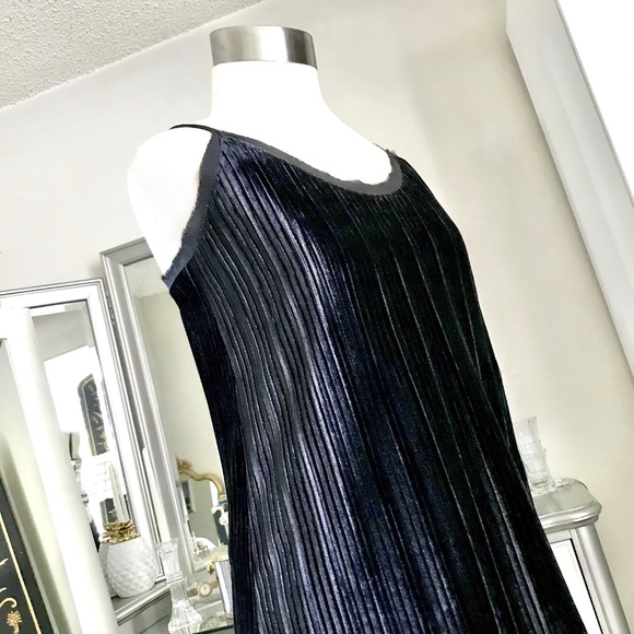 Tank Top Cami Black Velvet Small - Picture 2 of 5